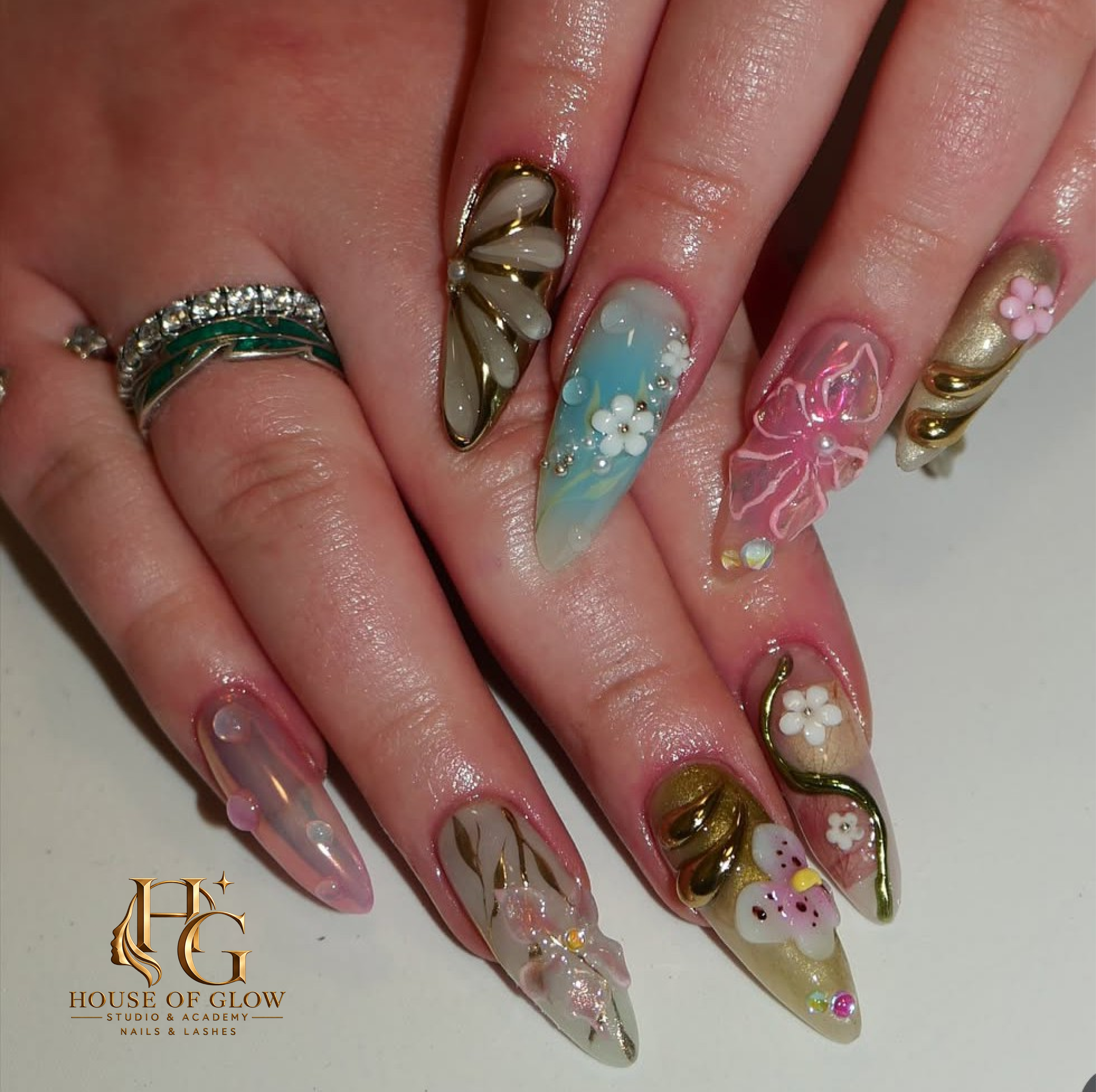 Nail Art Work 33